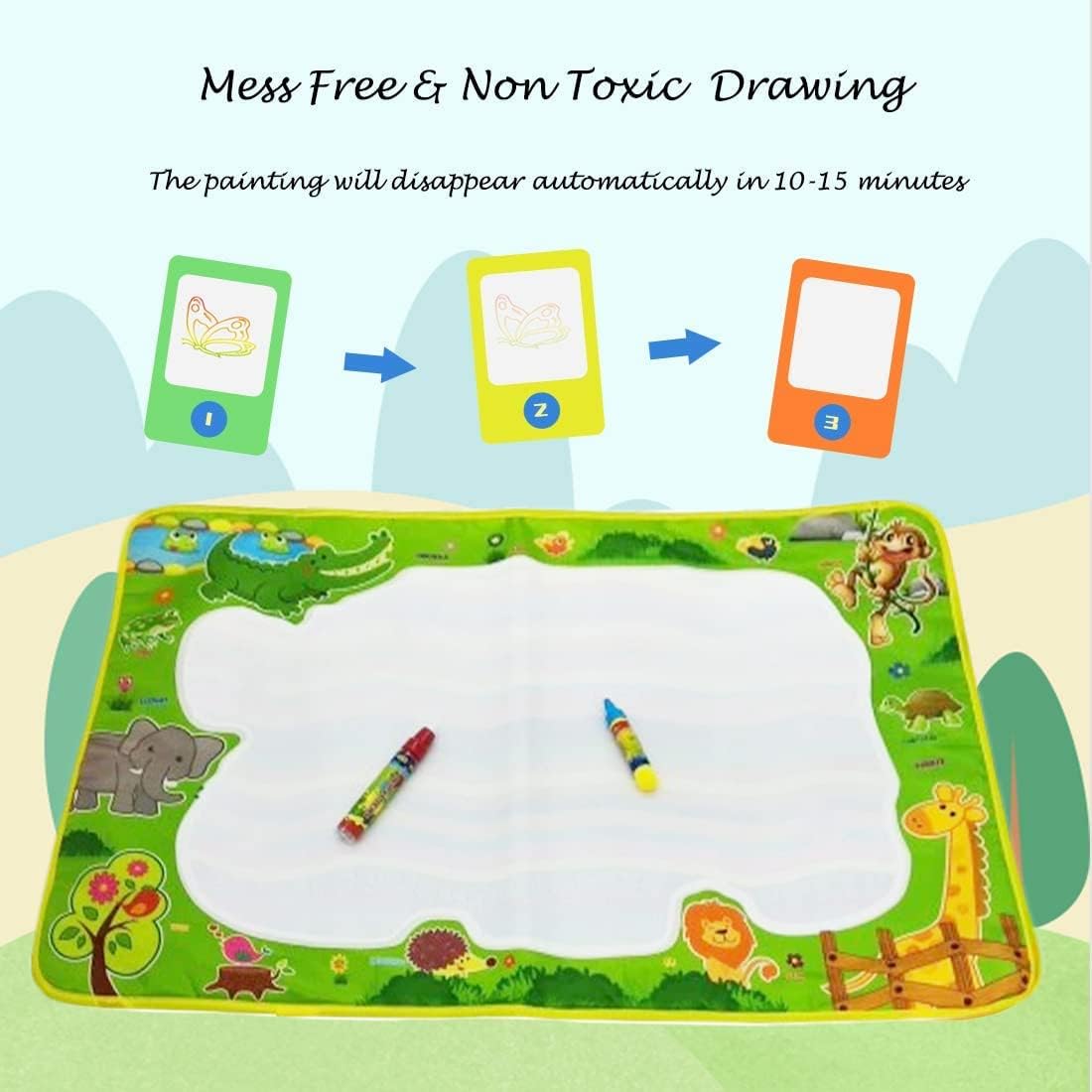 Reusable Water Doodle Mat – Mess-Free Drawing Mat for Kids