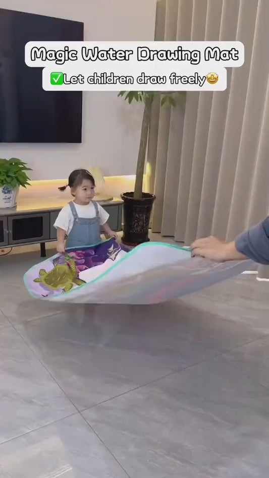 Reusable Water Doodle Mat – Mess-Free Drawing Mat for Kids